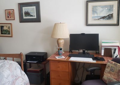 mcgregor bedroom with desk and computer