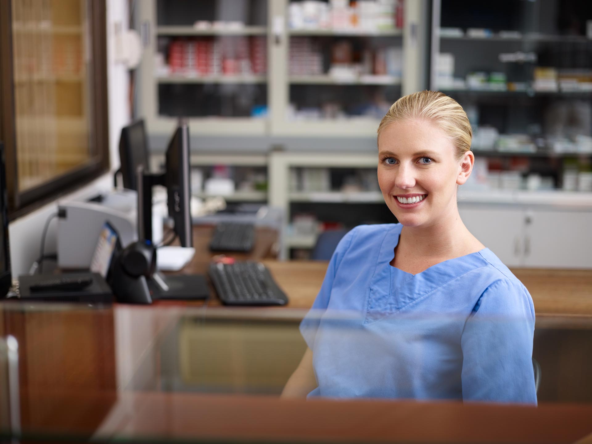 Nurse Reception Desk Mcgregor