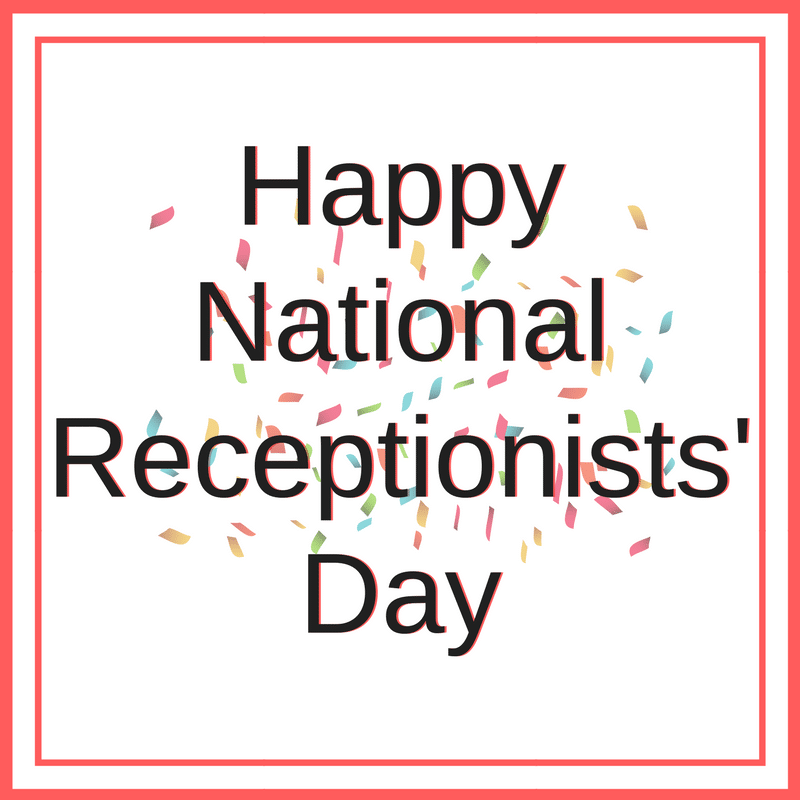 National Receptionist Day! McGregor