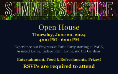 Summer Solstice -progressive patio party at McGregor