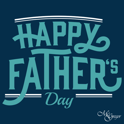 Happy Father’s Day Senior Living message with stylish text.