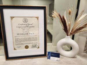 McGregor PACE Summit Ohio honored with official proclamation, featuring community leaders and supporters at the ceremony.